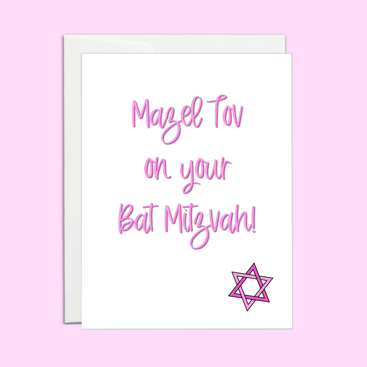 Mazel Tov on your Bat Mitzvah