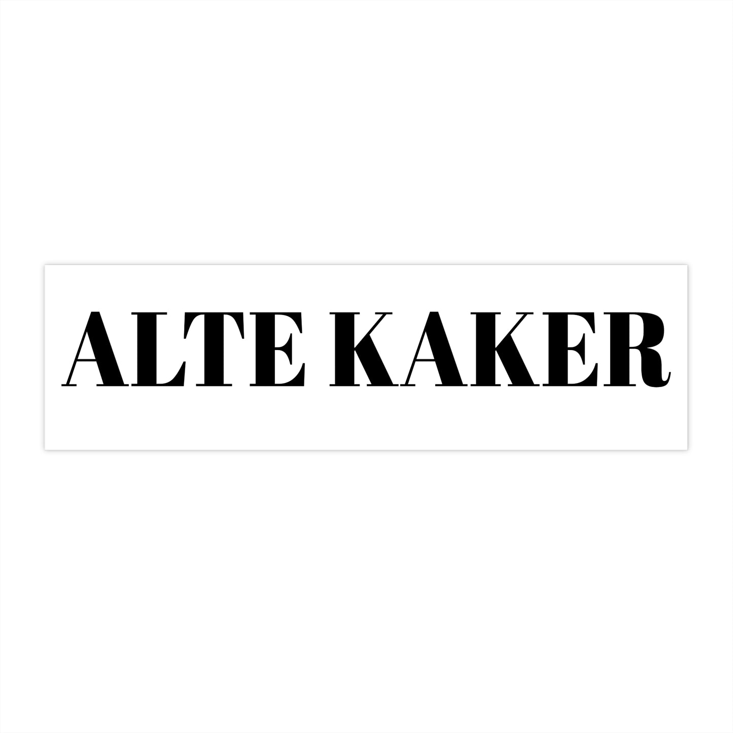 Alte Kaker