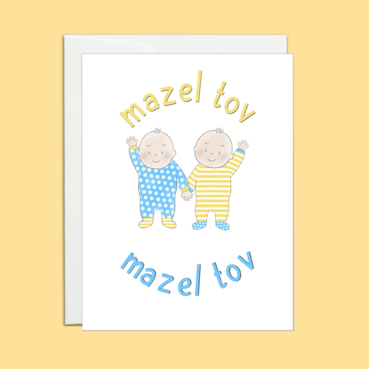 Mazel Tov Baby or Twins