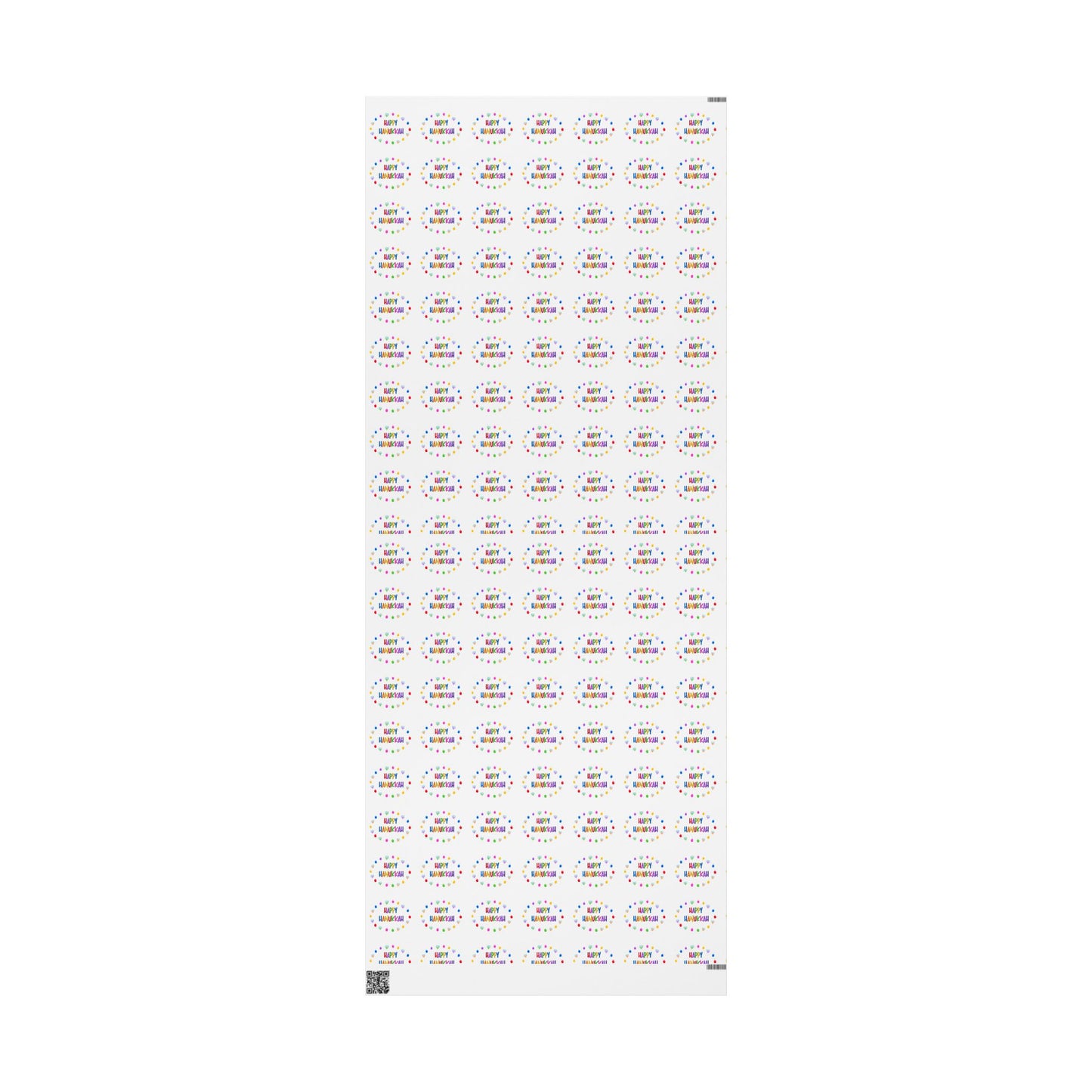 Happy Hanukkah Wrapping Paper, Hanukkah gift wrap
