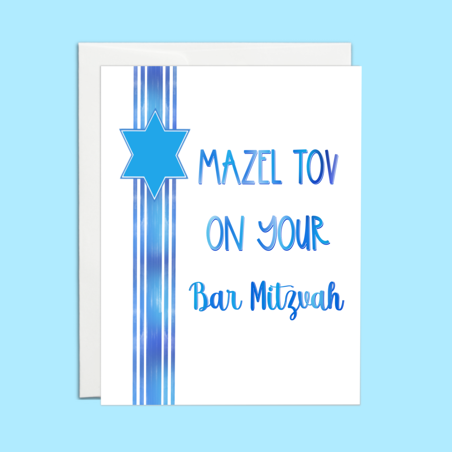 Mazel Tov on your Bar Mitzvah
