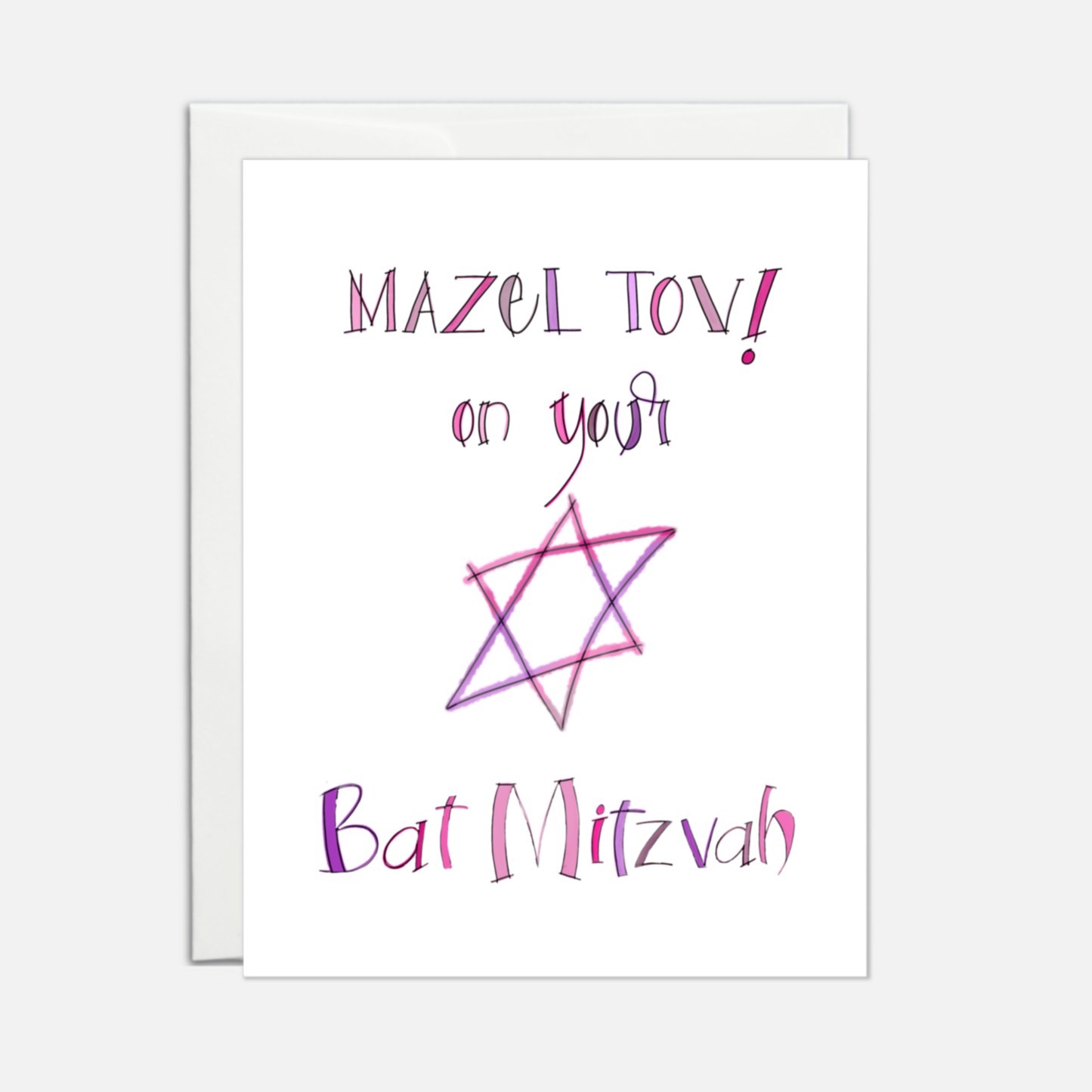 Mazel Tov on your Bat Mitzvah