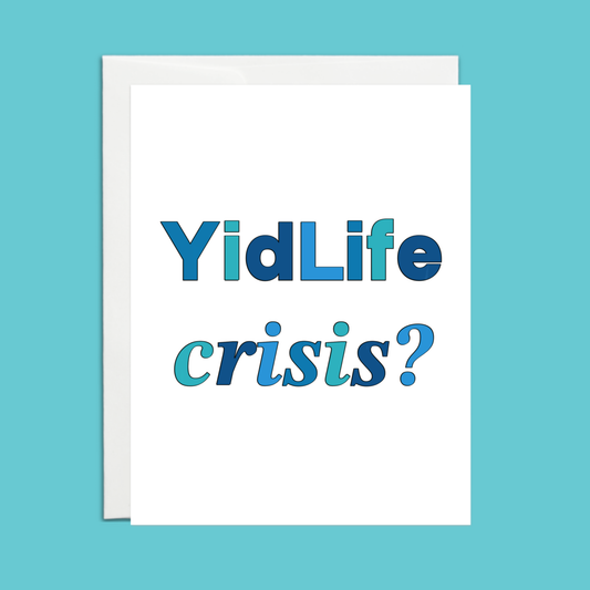 YidLife Crisis?