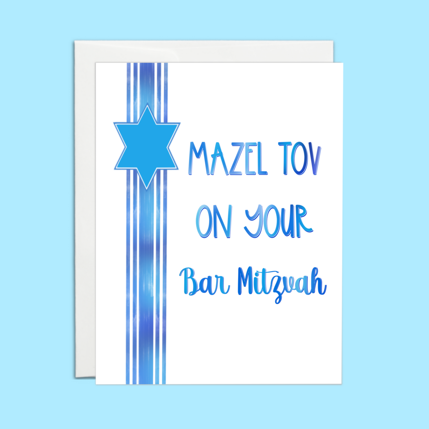Mazel Tov on your Bar Mitzvah