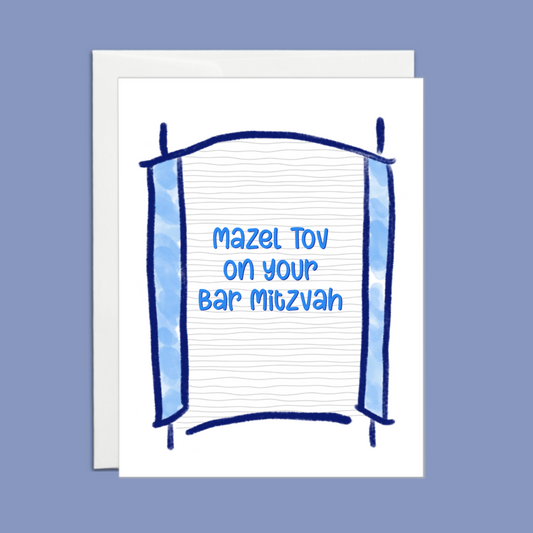 Mazel Tov on your Bar Mitzvah