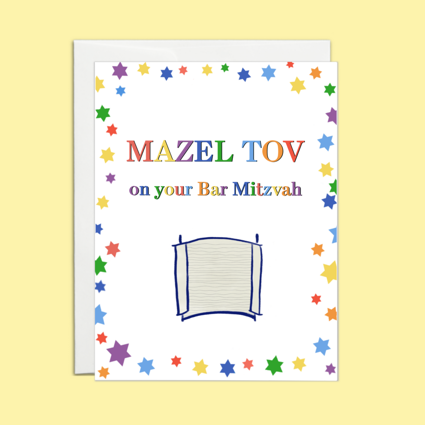 Mazel Tov on your Bar Mitzvah